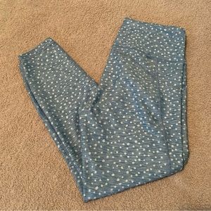 GAP FIT BLUE LEGGINGS